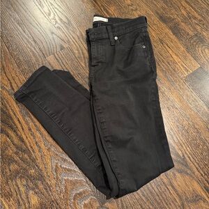 Madewell Black Skinny Jeans